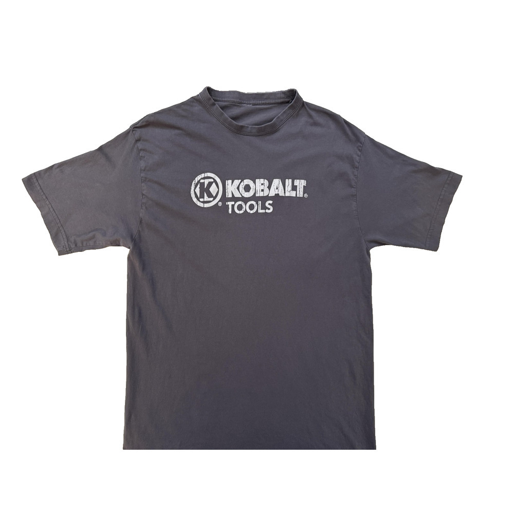 Kobalt Tools T Shirt Mens M Gray Lowes Workwear Gorpcore Graphic